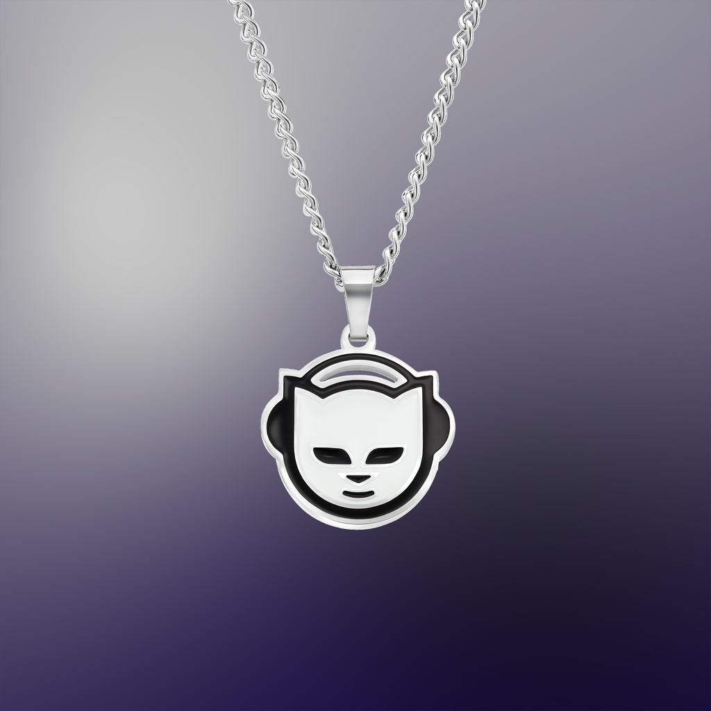 Napster Cat Necklace Mono