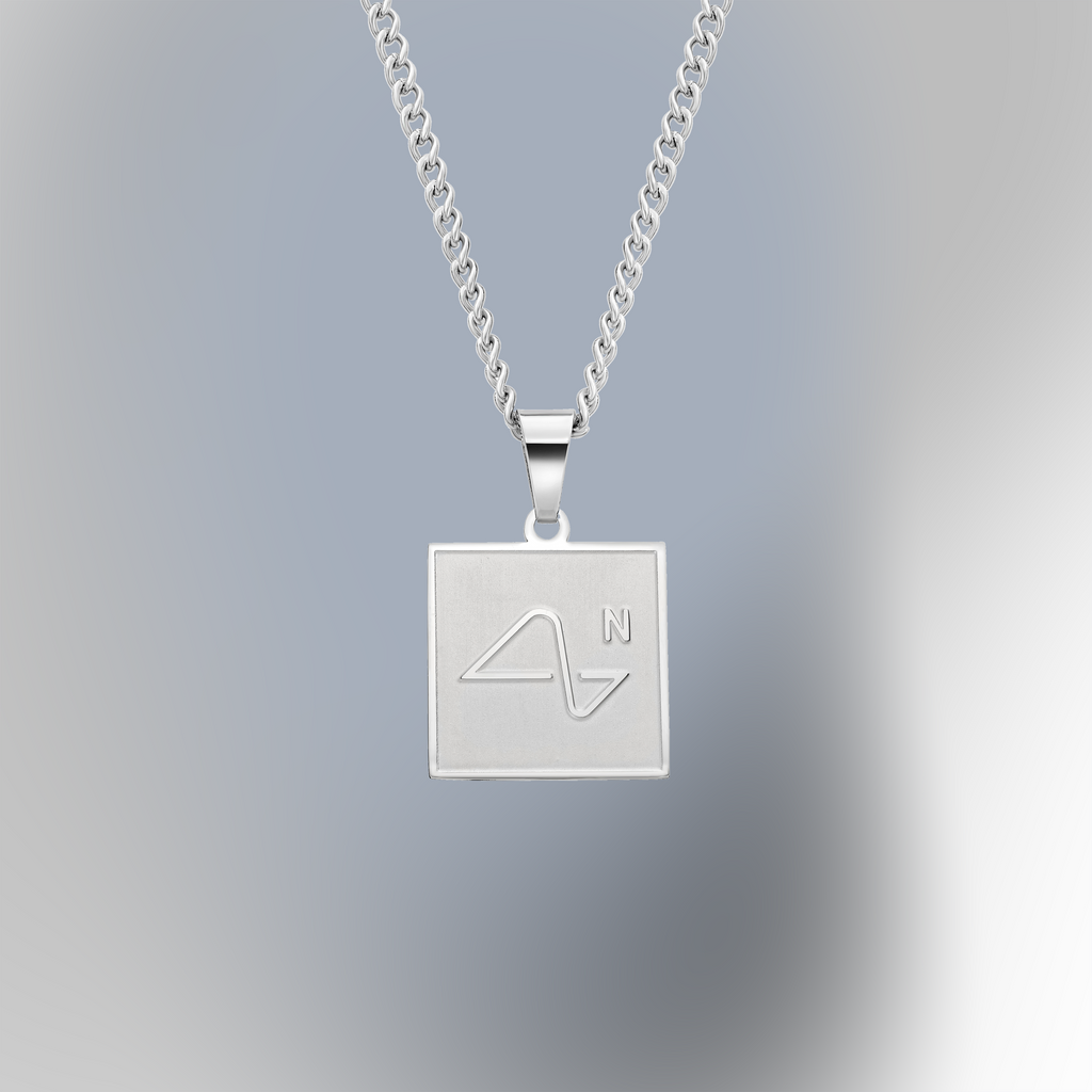 Neuralink Square Logo Necklace